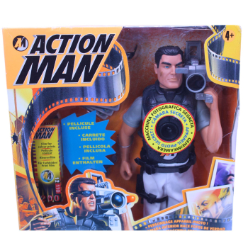 Action Man Mission Reporter 1998 Hasbro OVP | Kamera Figur | Hoppla-Stuff